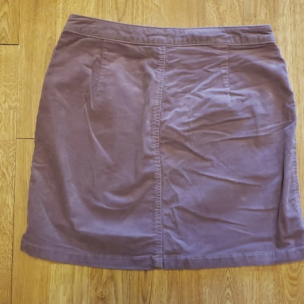 Lavender corduroy mini skirt size 4